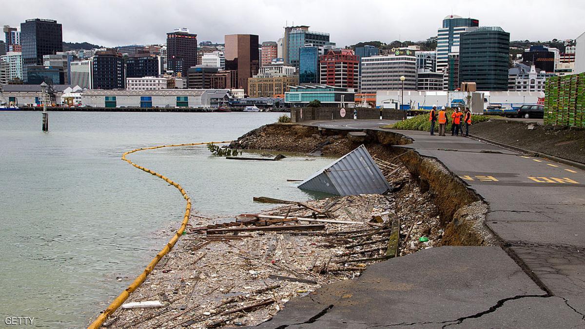 زلزال نيوزلندا