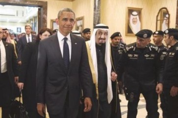الملك السعودي سلمان بن عبدالعزيز والرئيس الأميركي باراك أوباما