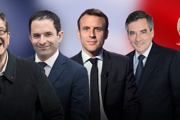 المرشحون  الخمسة للانتخابات الرئاسية الفرنسية