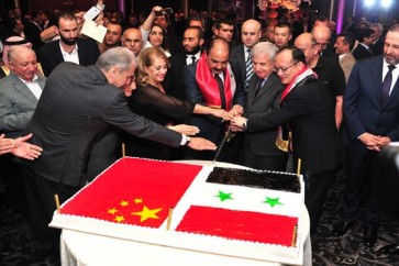 احتفال في السفارة الصينية في دمشق