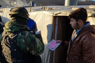 الجيش اللبناني_مخيمات عرسال للاجئين السوريين