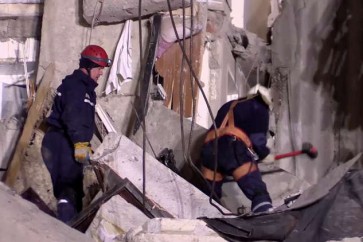 ارتفاع حصيلة ضحايا حادث انهيار المبنى السكني في روسيا إلى 8 أشخاص