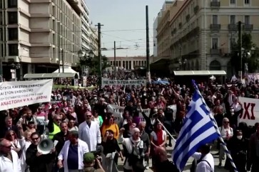 اليونان - اضراب