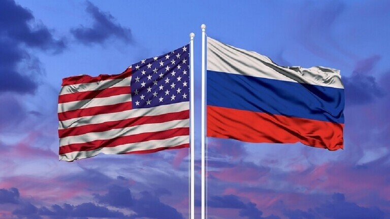 American Russian Flags