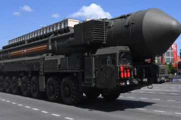 الصاروخ الروسي البالستي العابر للقارات "يارس"