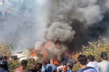 مقتل 72 شخصا بتحطم طائرة ركاب في نيبال