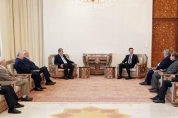 النخالة يزور سوريا ويلتقي الرئيس الاسد