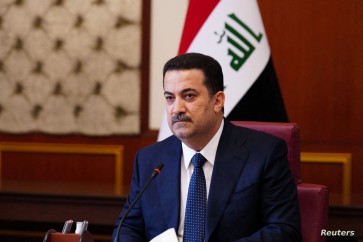 New Iraqi Prime Minister Mohammed Shia al-Sudani meets for the first regular session of the Council of Ministers in Baghdad, Iraq October 28, 2022. Iraqi Prime Minister Media Office/Handout via REUTERS ATTENTION EDITORS - THIS IMAGE WAS PROVIDED BY A THIRD PARTY.