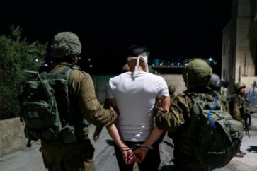 اعتقال شبان فلسطينيين