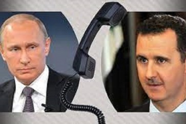 بوتين يتصل بنظيره السوري بشار الاسد