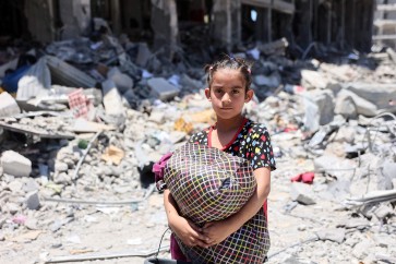 طفلة فلسطينية - جباليا - غزة - طوفان الأقصى