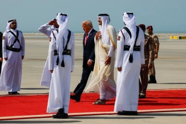 ترامب في قطر