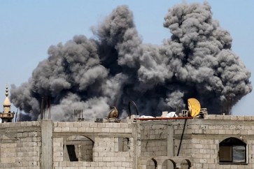 غارات على مخيم البريج في قطاع غزة