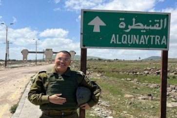 المتحدث باسم جيش الاحتلال الإسرائيلي متجولاً في الجنوب السوري